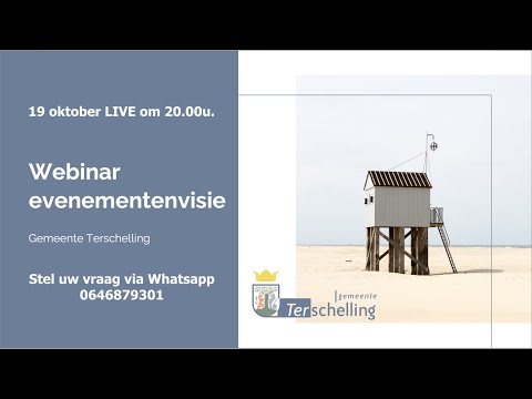 Presentatie concept evenementenvisie gemeente Terschelling