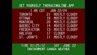 Winnipeg, MB  LIVE Weather 24/7 | 80s/90s style Winnipeg Weather Channel