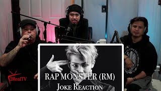 BTS RM JOKE REACTION (RAP MONSTER)