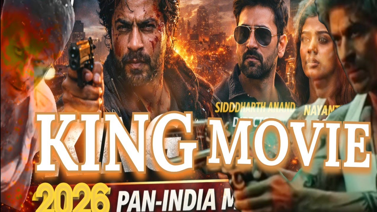 King Movie 2026 🔥 | शाहरुख खान का नया एक्शन अवतार | 