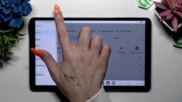 SAMSUNG Galaxy Tab A11+ 5G – Audio- of videobestanden toevoegen aan een sms-bericht