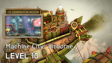 Escape Machine City Airborne Level 10 Generator Room Walkthrough (Snapbreak)