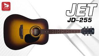 Акустическая гитара Jet JD255 (недорогой дредноут)