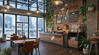 ☕ Cozy Winter Coffee Shop | Worship Lofi & Gospel Chillhop Ambience