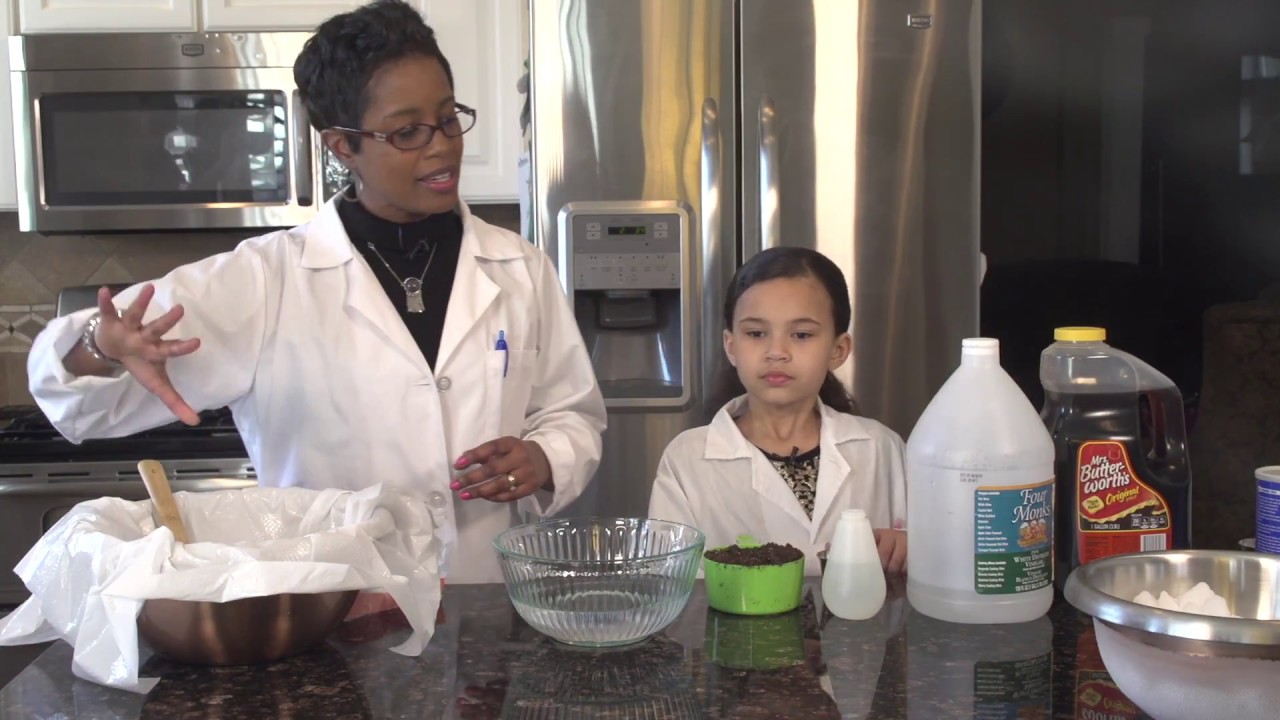 Two Cool Science Chix - Dry Ice Comet