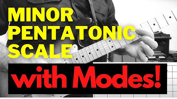Use the Minor Pentatonic Scale with color notes from Diatonic Modes