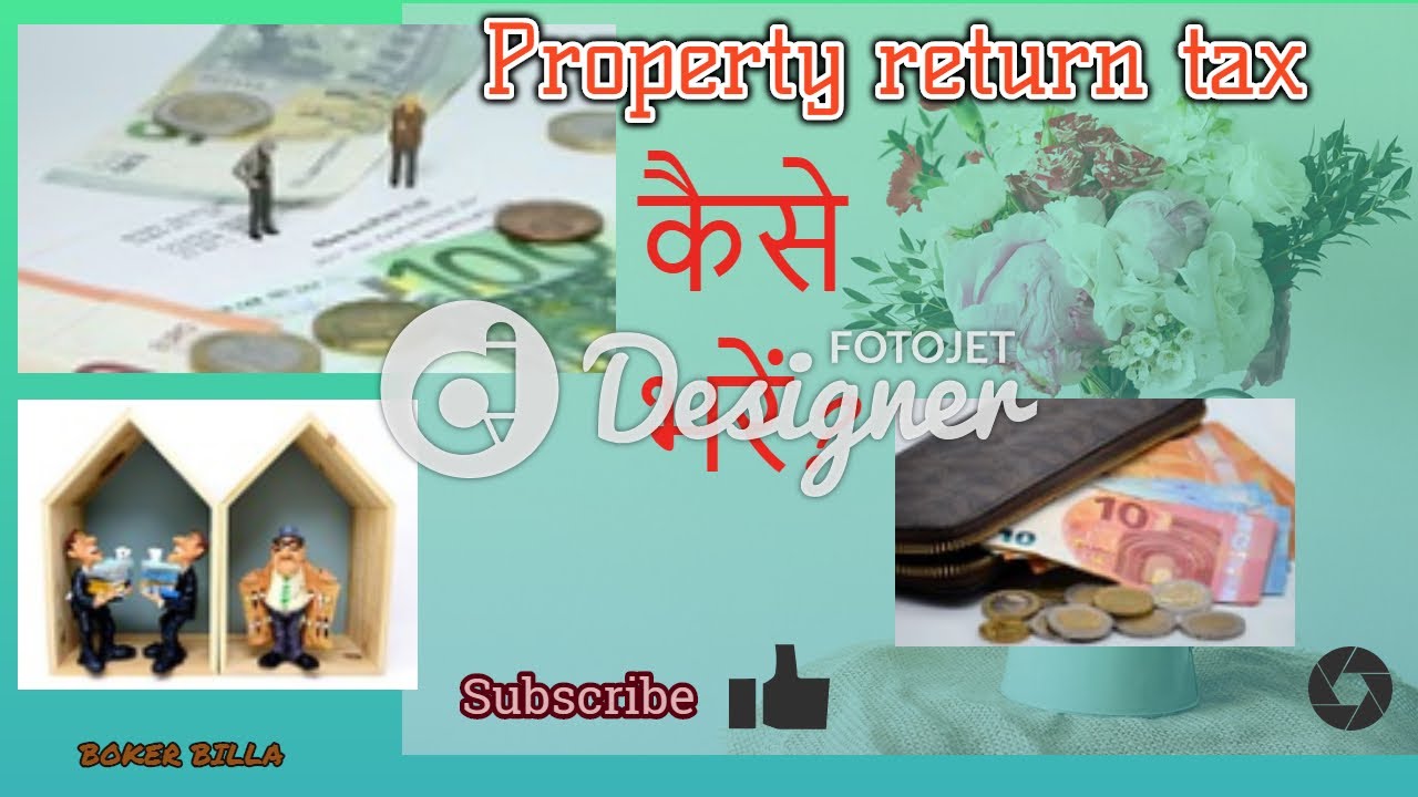 Property return tax how to fill annual property return on intra