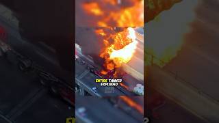 GAS TANKER EXPLOSION On Highway!