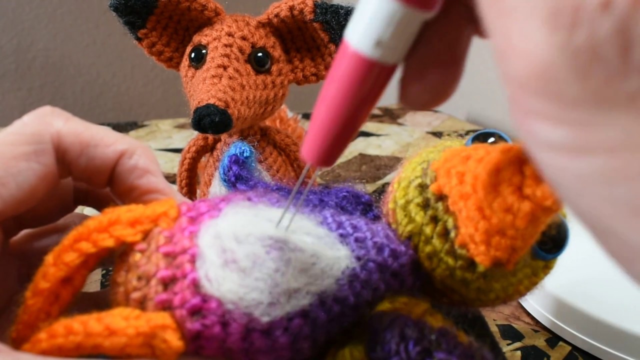 How to Felt on Amigurumi for Beginners 