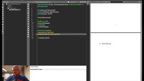 Getting Started with LaTeX