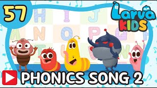 ✨Larva English Nursery rhymes✨ #57 | PHONICS SONG 2