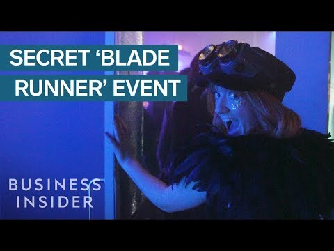 We Went Inside A Secret, Immersive Blade Runner Event