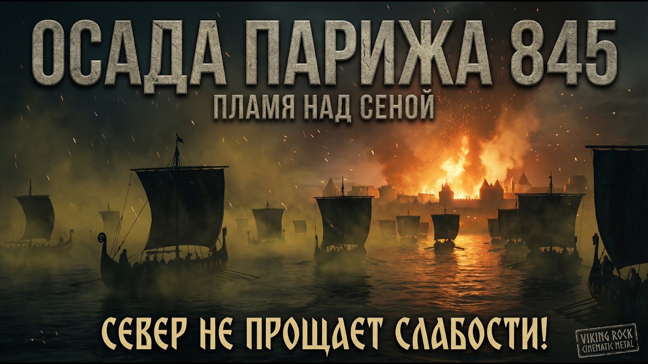 Рагнар Лодброк: Пламя над Сеной | Cinematic Metal