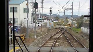 【前面展望風景】＜ＪＲ西日本＞加古川線《全線走破》『加古川＞谷山』普通 谷山行き １２５系１輌編成 １３３５Ｓ～２３２９Ｓ 20190324撮影