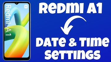 Redmi A1 Date & Time Settings || How to Set Date || How to set time