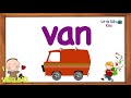 Three Letter Words || Preschool Learning || 3 letter words Kids Education Video || 3 Letter Words