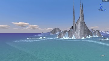Real Time Water Simulation in Panda3d