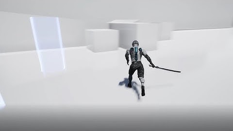 8 direction dodge roll, run and attack [UE4 Develog #1]