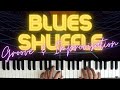 Blues Shuffle in C │Blues Piano Lessons #4