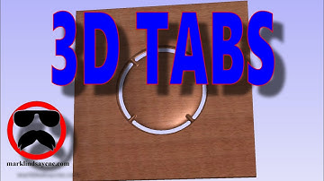 Using 3D Tabs in Vectric Software – Part 10 – 3D Carving for Beginners