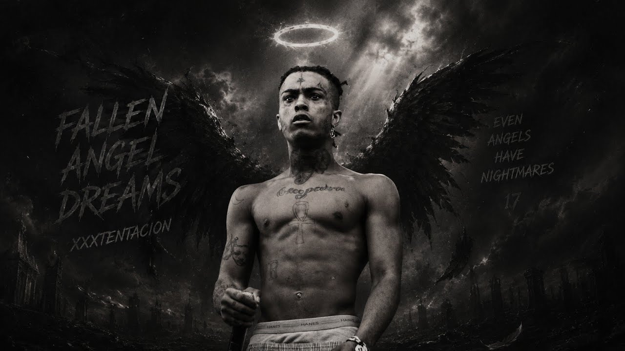 XXXTentacion - Fallen Angel Dreams Lyrics Video - YouTube