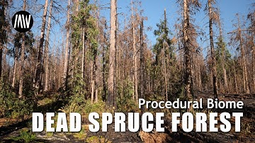 Unreal Engine 5 - Dead Spruce Forest - Ultra realistic AAA environment #unrealengine #UE5 #gamedev