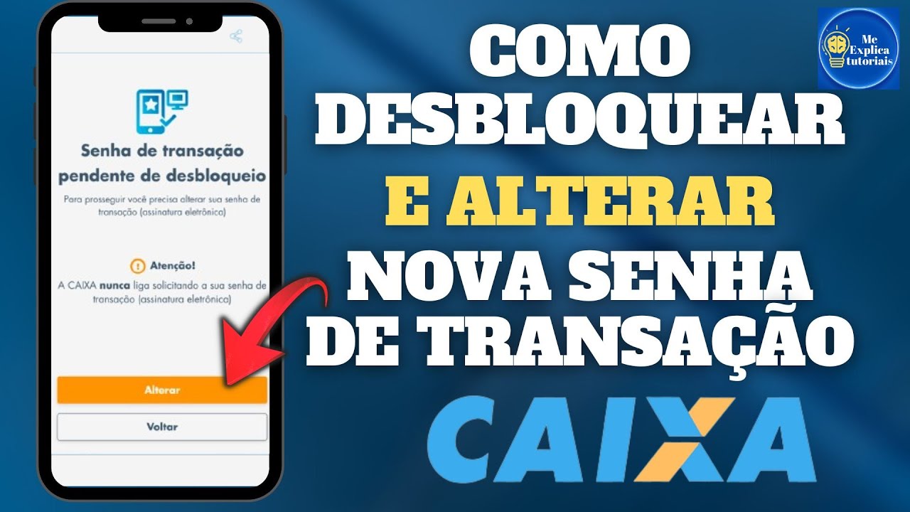 COMO DESBLOQUEAR E GERAR NOVA SENHA DE TRANSAÇÃO ASSINATURA ELETRÔNICA ...