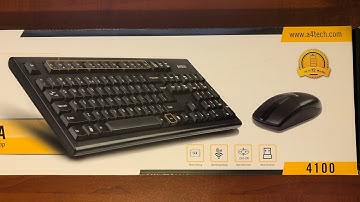 A4 TECH MULTIMEDIA 2.4GHz  Wireless Desktop (4100)