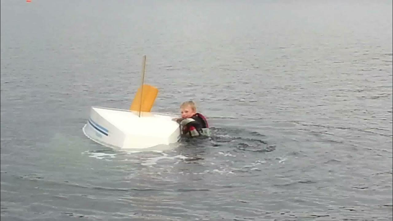 optimist capsize Trutle recovery 