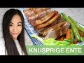 REZEPT: Knusprige Ente mit Gemüse | gebratene Entenbrust