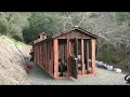 Day 6- Custom Carolina Chicken Coop - Assembly - Calistoga, Calif.