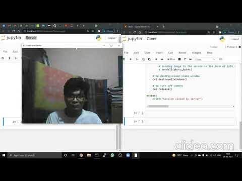 Create Live Streaming Video Chat App without voice using cv2 module of ...