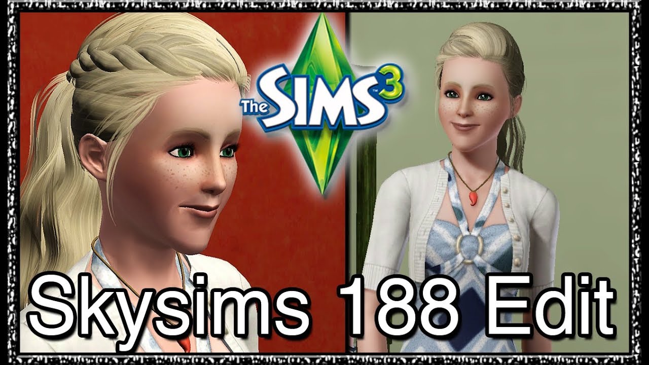 The Sims 3 CC - Skysims 188 Neiuro Edit (All Ages!) - YouTube