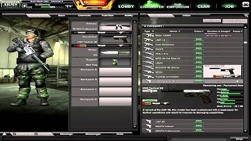 Combat Arms - My Inventory