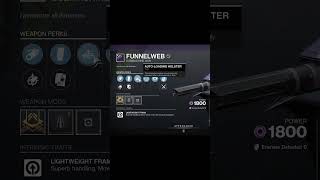 Can I Finally Get The God Roll Funnelweb? Opening 99 Gunsmith Engrams!