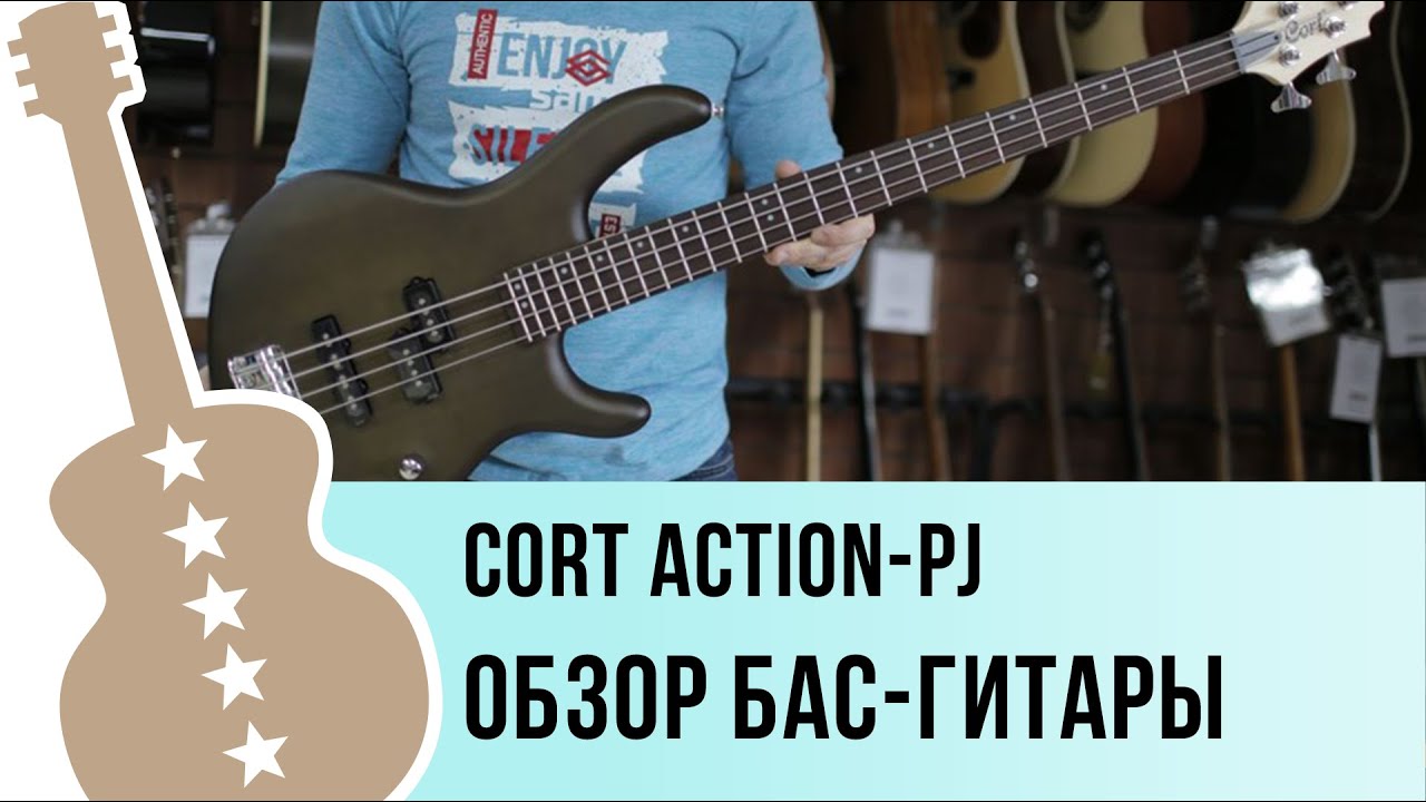 Cort Action-PJ Bass Guitar Review - YouTube