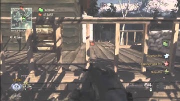 HD MW2 Gamebattles 2v2 CTF on Estate