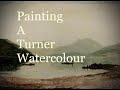 Painting a J.M.W Turner Watercolour / Master Study