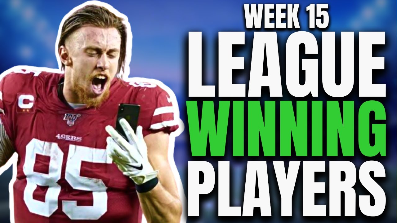LEAGUE WINNING Fantasy Football Players Fantasy Football Playoffs