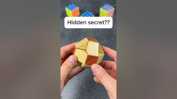 Rubik’s Snake secret… #entertainment #rubikscube #cubing