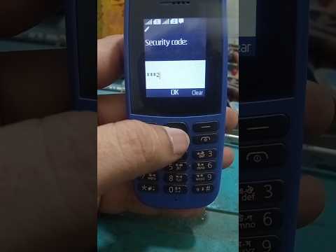 Nokia security code problem #nokia #nokia_security #youtubeshort #shortvideo