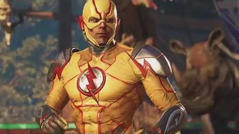 All Reverse Flash Dialogue Intros vs Supergirl, Green Arrow, Dr Fate