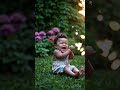 Baby and Fireflys #baby #funny #cute #shorts #ai #firefly #nature #love #laugh #awesome