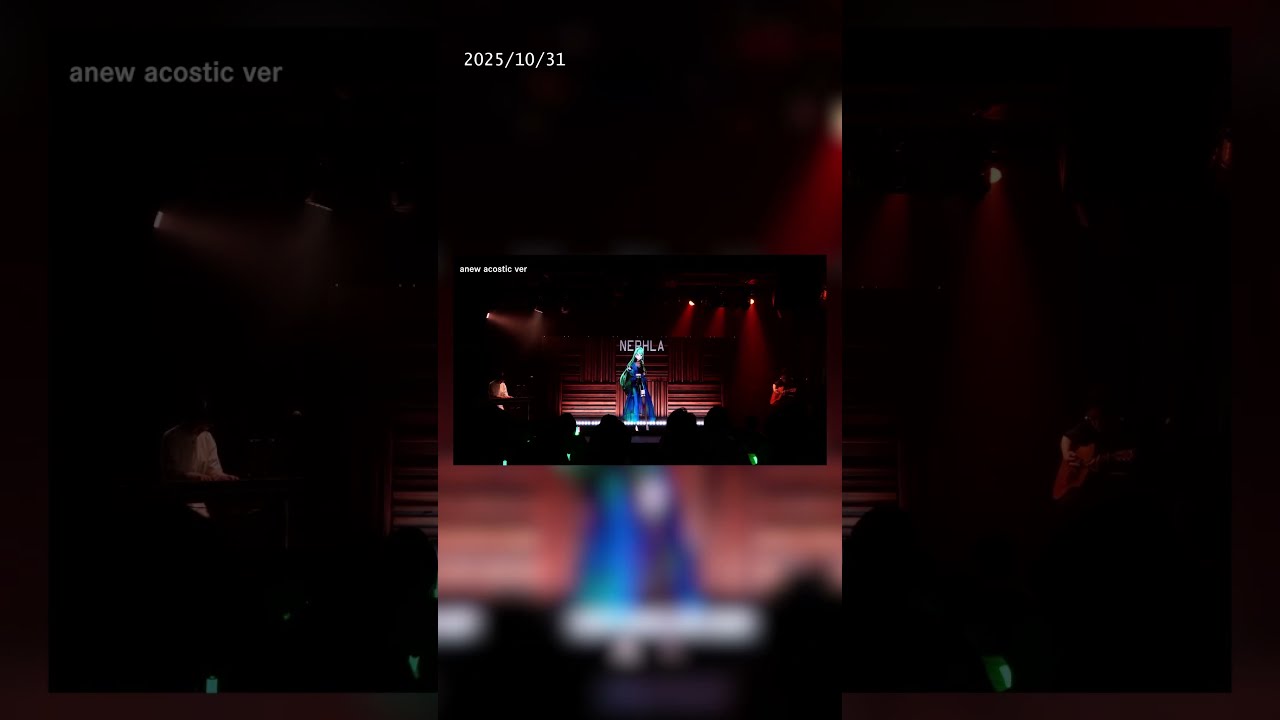 【生演奏LIVE】Vtuberのリアルライブ、生歌が良すぎる… #Vtuber #Vsinger #NEPHLA #shorts