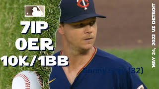 Sonny Gray | May 24, 2022 | MLB highlights