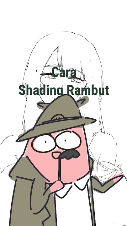 Cara Shading Rambut Anime Gampang #animeart #ibispaintx #shorts