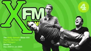 XFM The Ricky Gervais Show Series 4 Episode 1 - Foot long spider that eats chicken