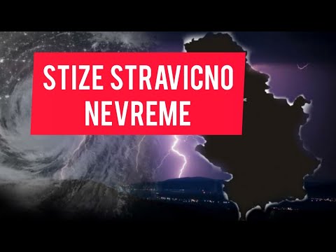 Upozorenje za GRADJANE SRBIJE Veceras stize SNAZNO NEVREME Jezivi CIKLON donosi JAKE GROMOVE I OLUJU