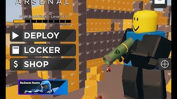 Roblox Arsenal join late and still win(under 2 min)