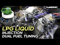 In depth engine tuning with LPG liquid injection dual fuel | fullBOOST